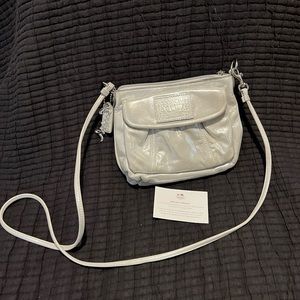 NWOT Coach Poppy Metallic Pearl Crossbody